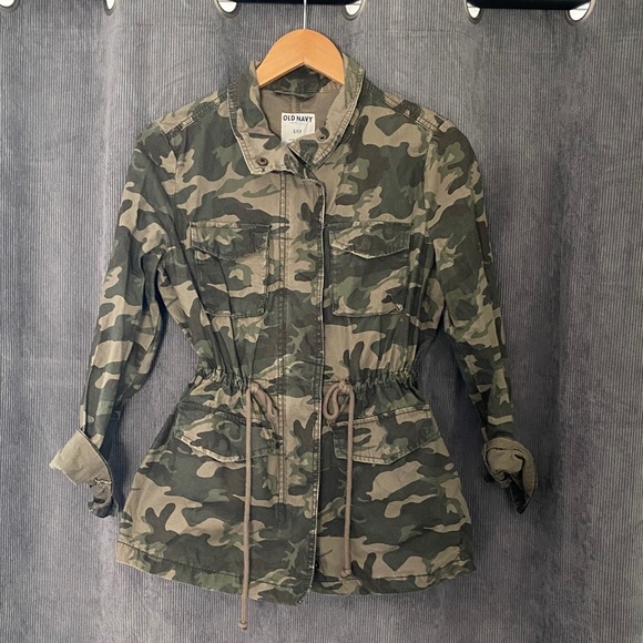 Old Navy Jackets & Blazers - Old Navy Women's Camouflage Utility Jacket